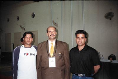 Nadeem Azhar at SAF games Pakistan
